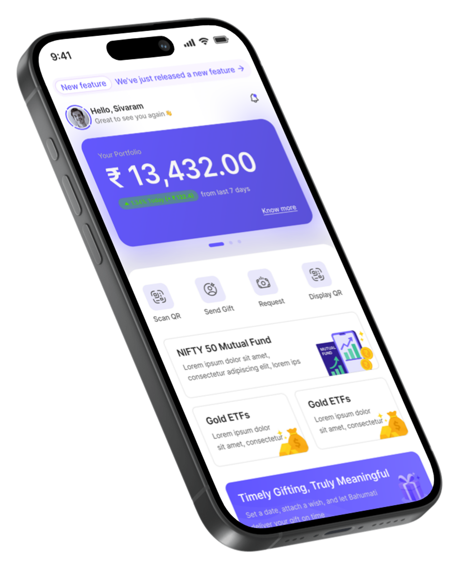 Phone App Mockup